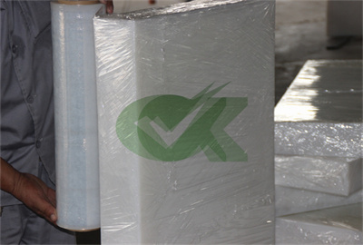 thick uhmw polyethylene sheet for metallurgical industry 3/8